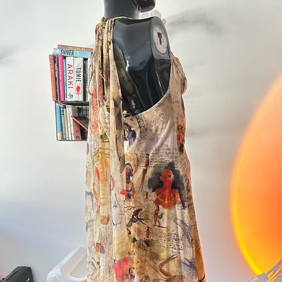 Jean Paul Gaultier soleil tribal dress - Picture 2 of 6